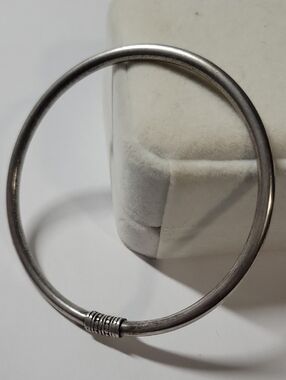 Vintage Silver-925 Bangle Bracelet